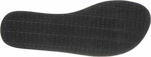 Black shoe sole with textured pattern