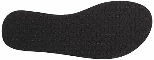 Black shoe sole with textured pattern