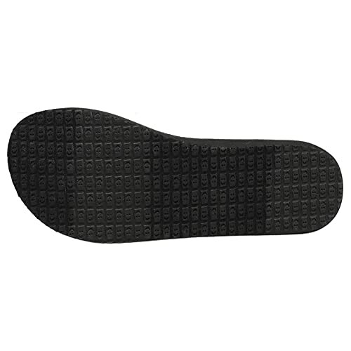 Black shoe sole with textured pattern