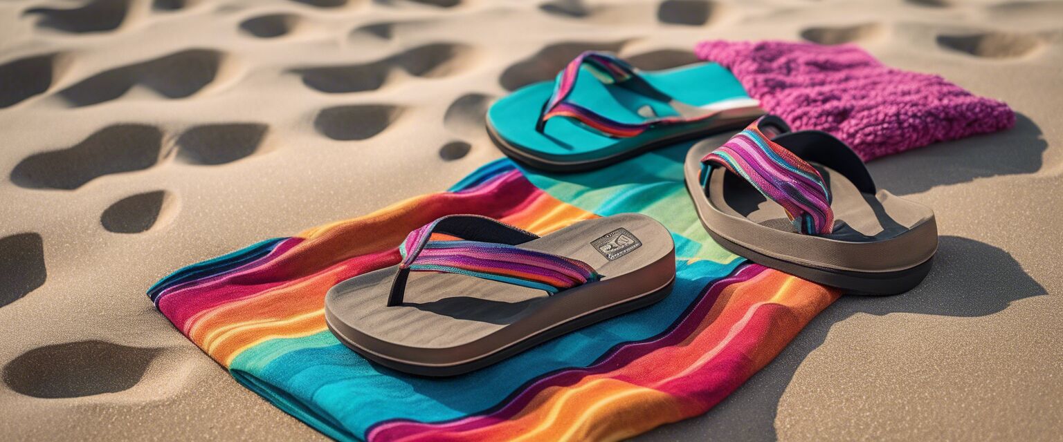 Lifestyle image of women's Sanuk sandals